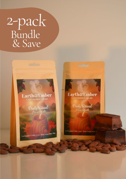 2-pack Ceremonial Cacao - Daily Ritual, 400 g