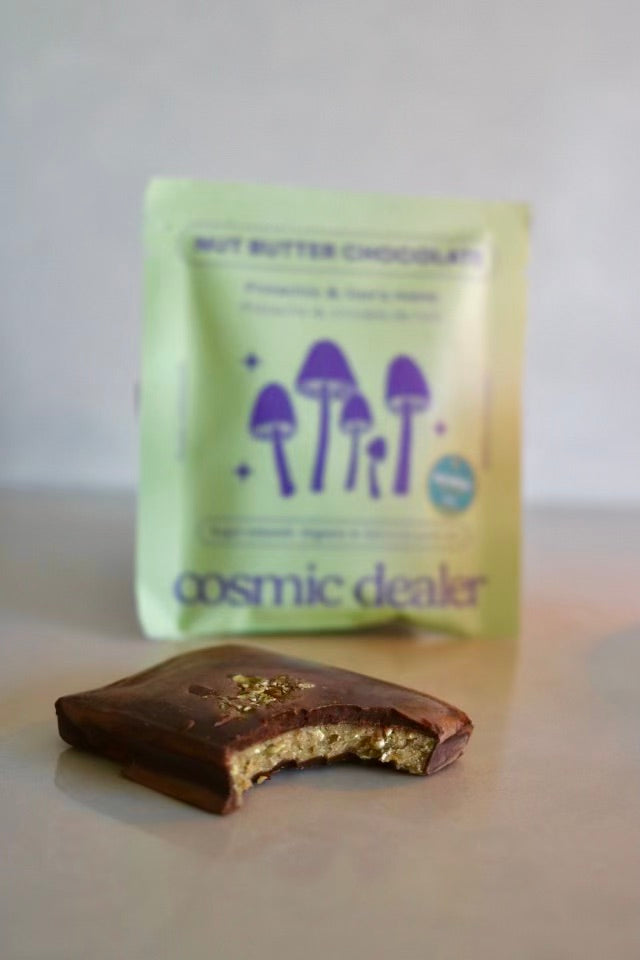 Pistachio & Lion's Mane Chocolate - Cosmic Dealer
