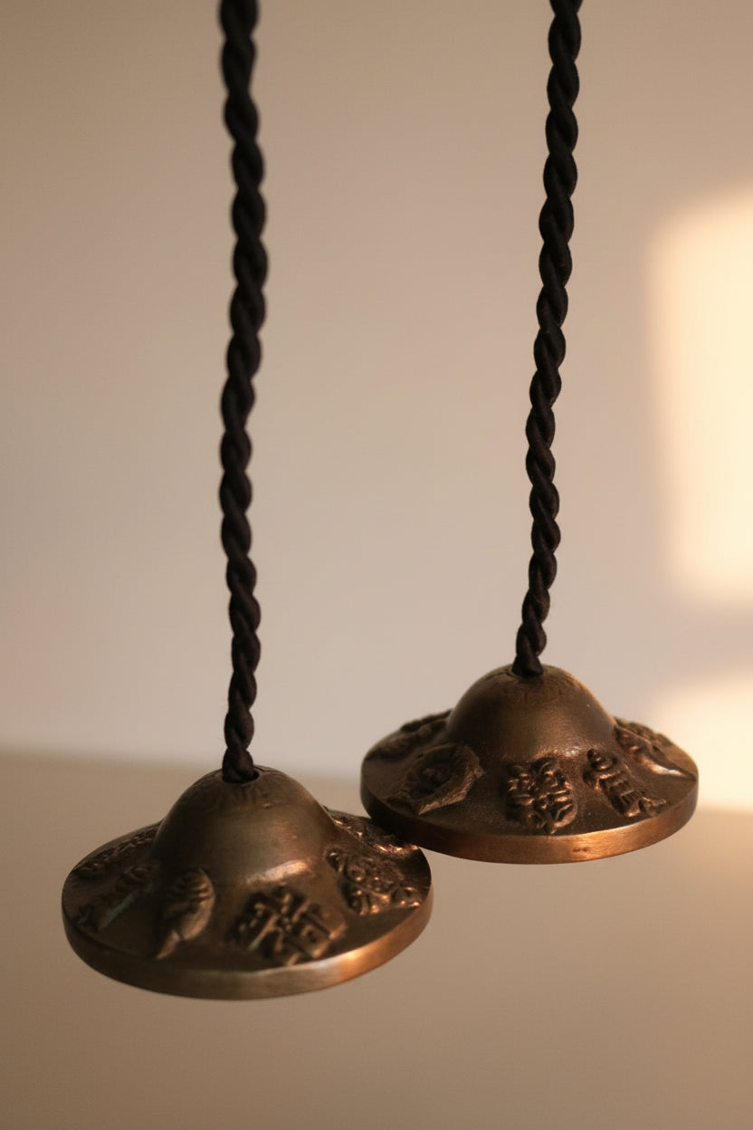 Handcrafted Tibetan Tingsha from Nepal