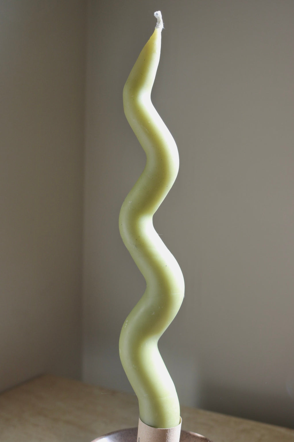 Handcrafted Beeswax Candle - Flow