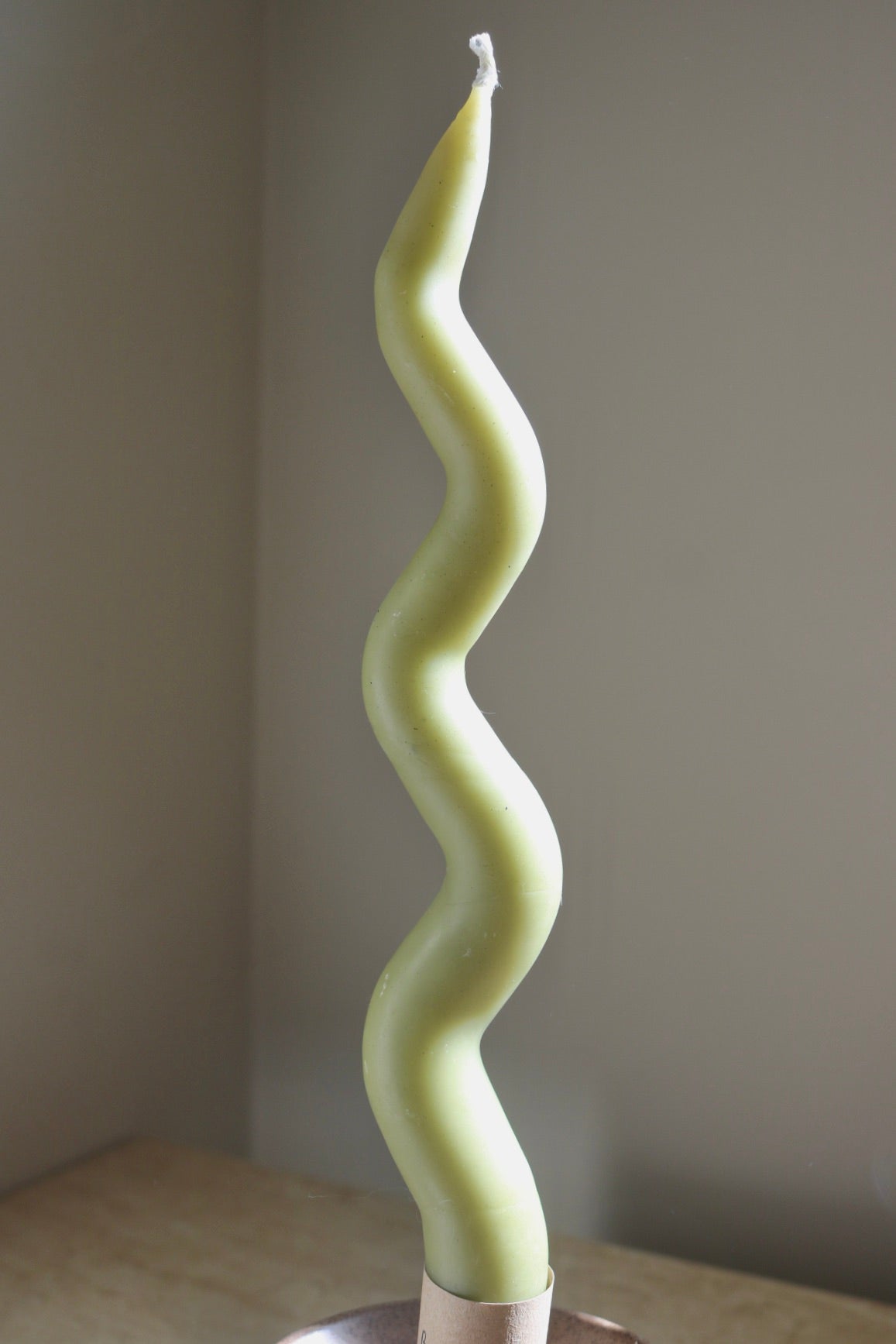 Handcrafted Beeswax Candle - Flow