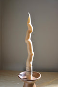 Handcrafted Beeswax Candle - Sculpted
